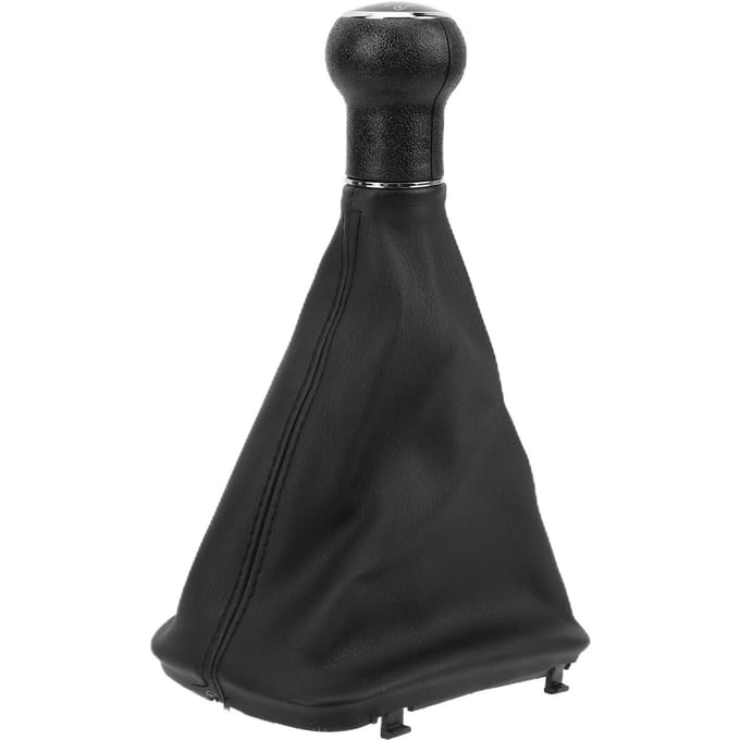 Schakelpookknop met stofwerende hoes, vervanging voor A6 C5 A4 B5 A8 D2 1998-2000 6-speed adjustable model black