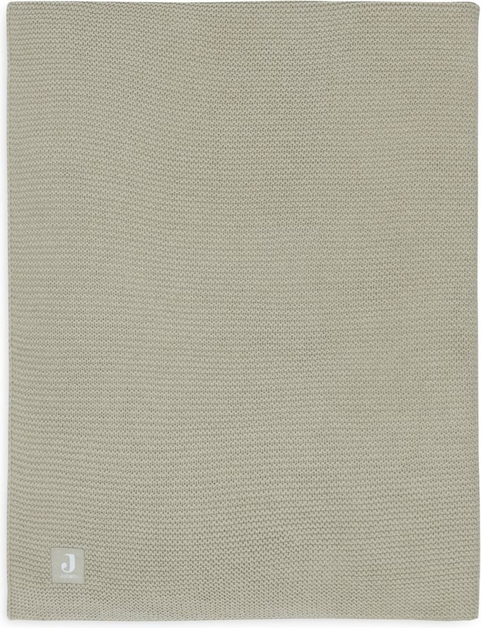 Jollein Deken Wieg 75x100cm Basic Knit Olive Green