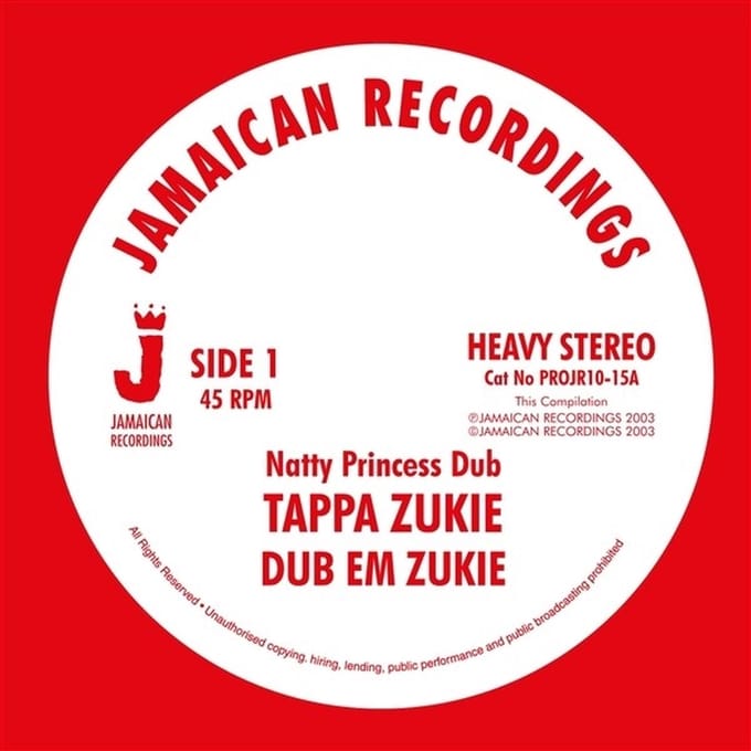 Tapper Zukie - Natty Princess Dub (10" LP)