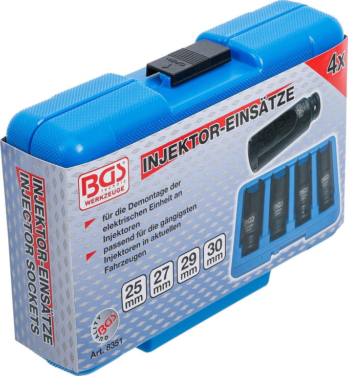 BGS Injector doppenset 4 delig