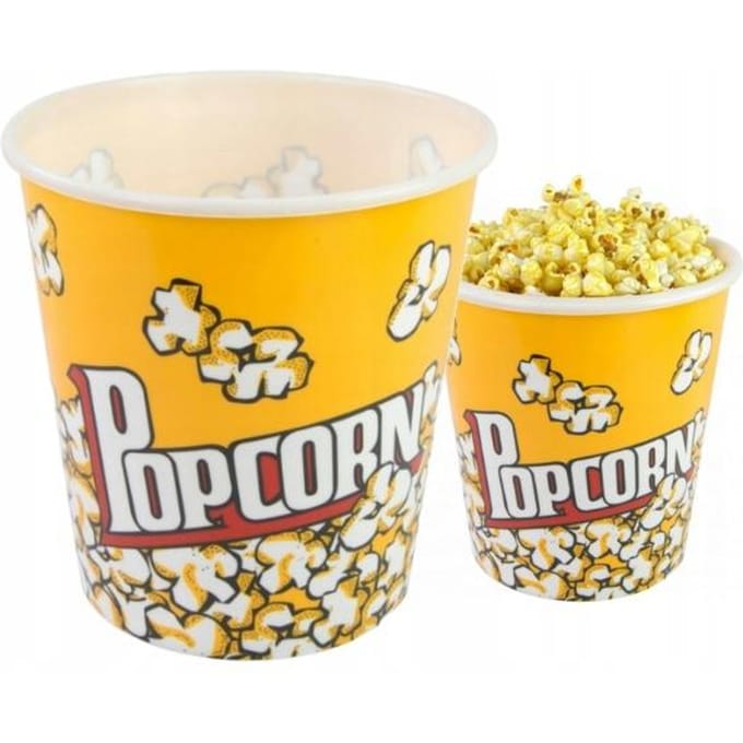 Koopman - Popcornemmer - 2,8L - Grappige Opbergcontainer - Meerkleurig