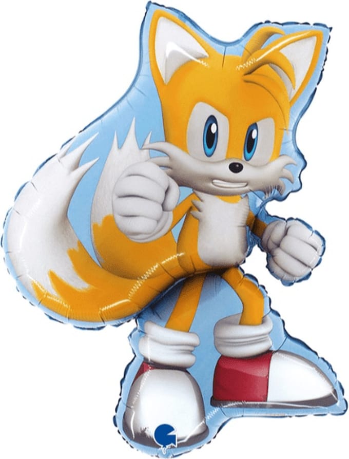 ballon SONIC "The Hedgehog" OFFICIAL (geen kopie) ! 66 flat