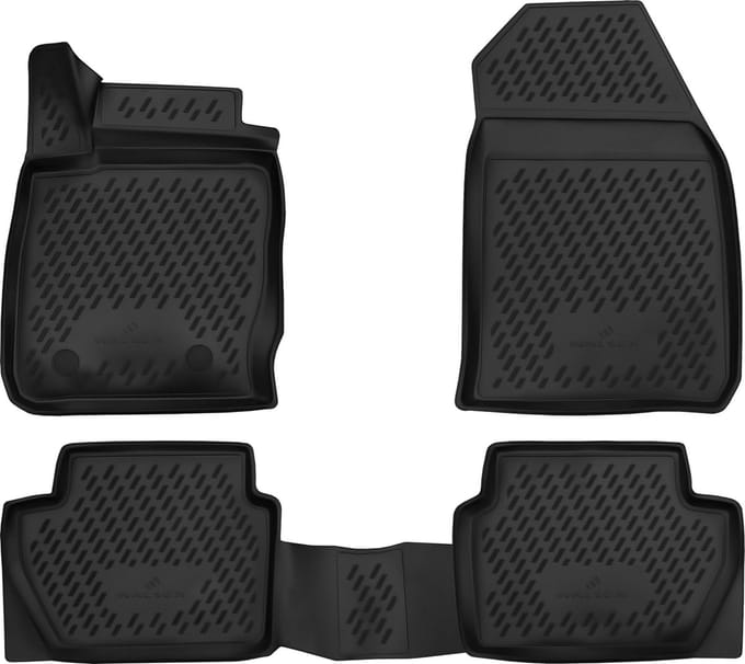 Walser Rubberen Voetmatten XTR geschikt voor Ford Ecosport - 2. Generation 2011-Vandaag