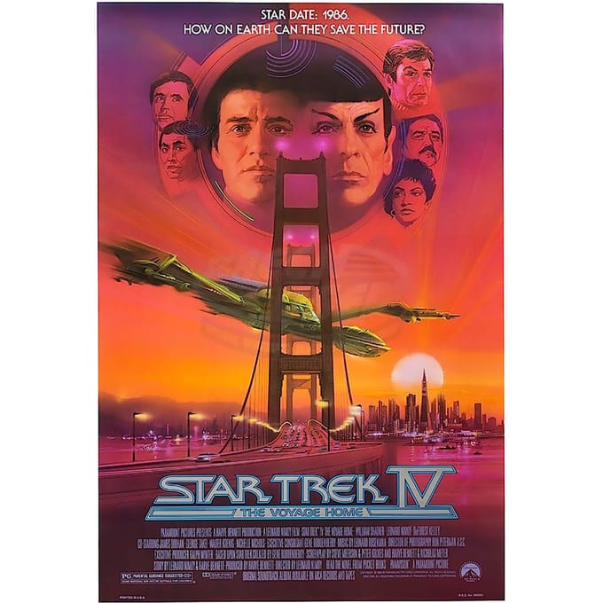 Star Trek Stripboek Voyage Home Poster