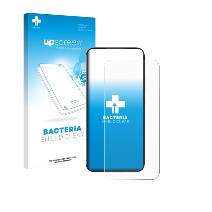 upscreen - Screenprotector voor realme Narzo 90 - Folie Beschermfolie transparant antibacterieel