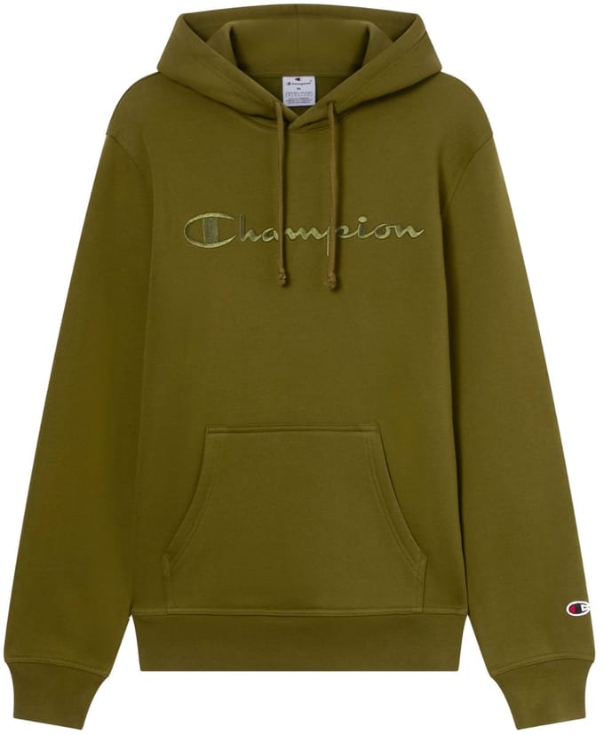 Champion Hooded Sweatshirt Heren Olijfgroen - Maat S