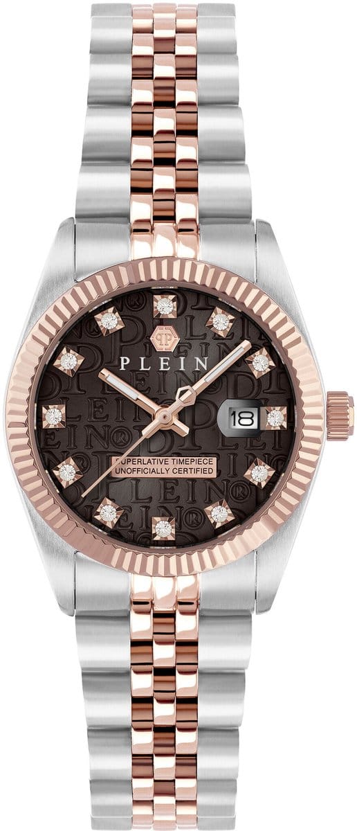 Philipp Plein Date Superlative PWNFA0625 Horloge - Staal - Multi - Ø 28 mm