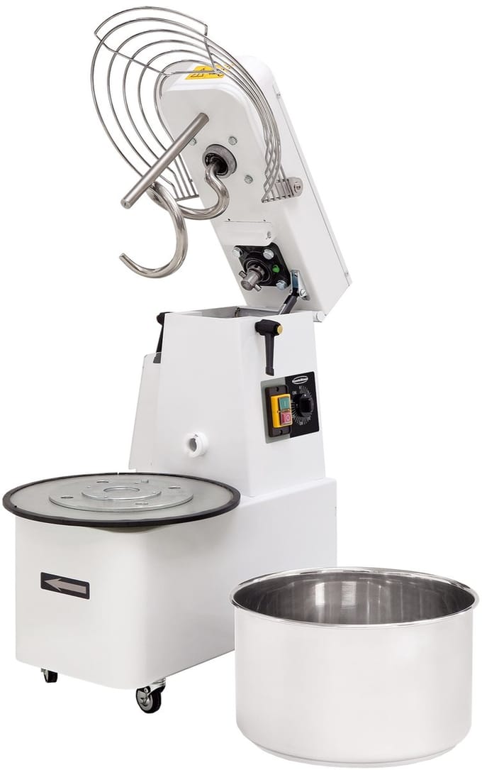 Professionele Deegmenger 32 L Uitneembare Kom 1100W | Combisteel 7485.0110 | Horeca
