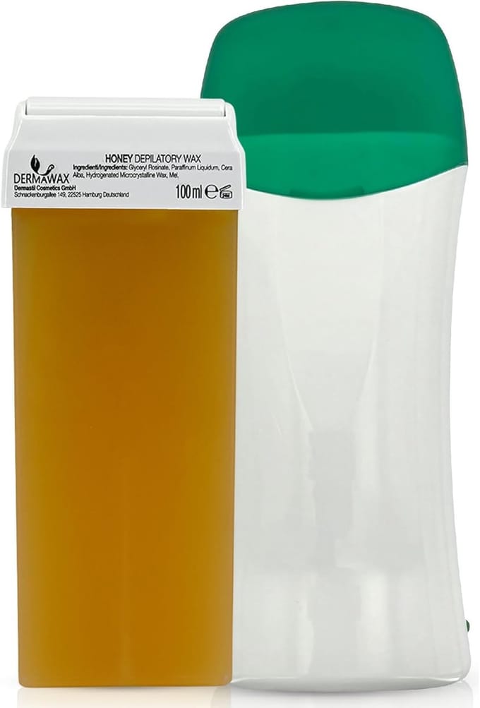 Waxverwarmer Set - Harsverwarmer Roll-on - Gladde Huid - Snel Verwarmen - 100 ml - Wit