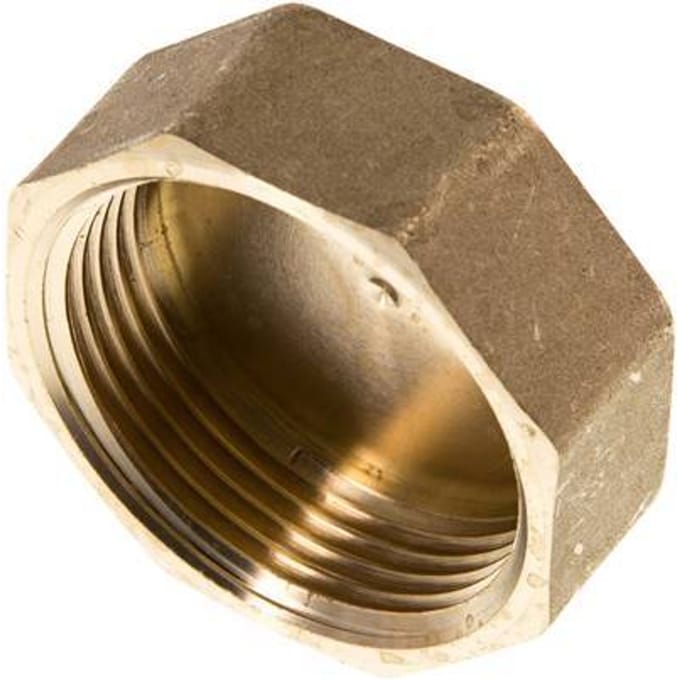 G 1 1/4'' Messing Afsluitkap 16 Bar