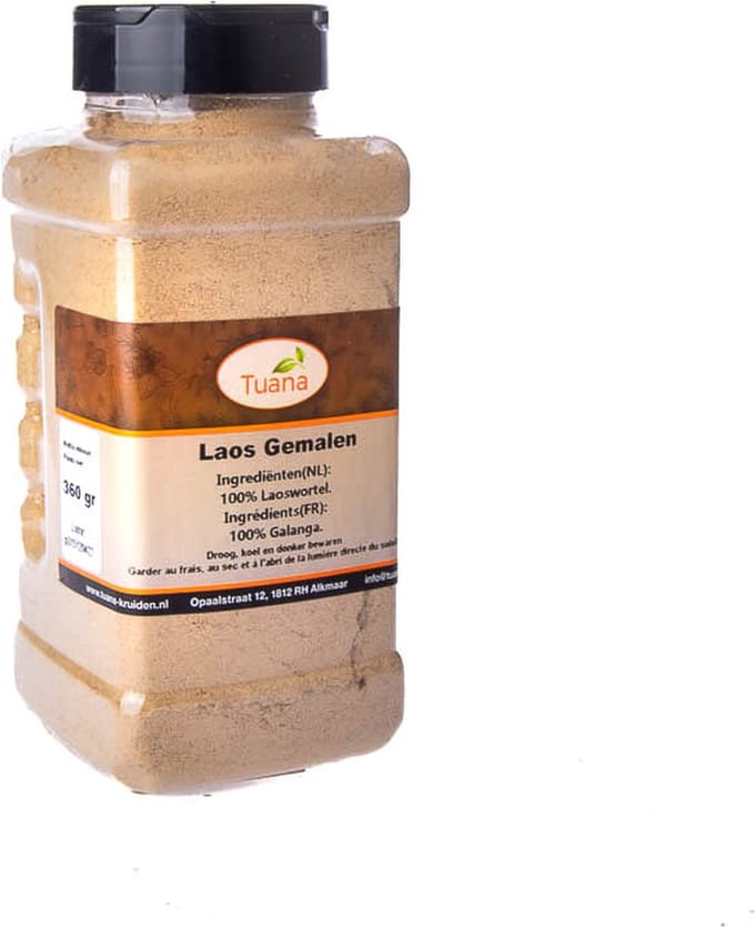 Tuana Kruiden - Laos Gemalen - Strooibus 360 Gram - Tuanashop - GP-L-0001