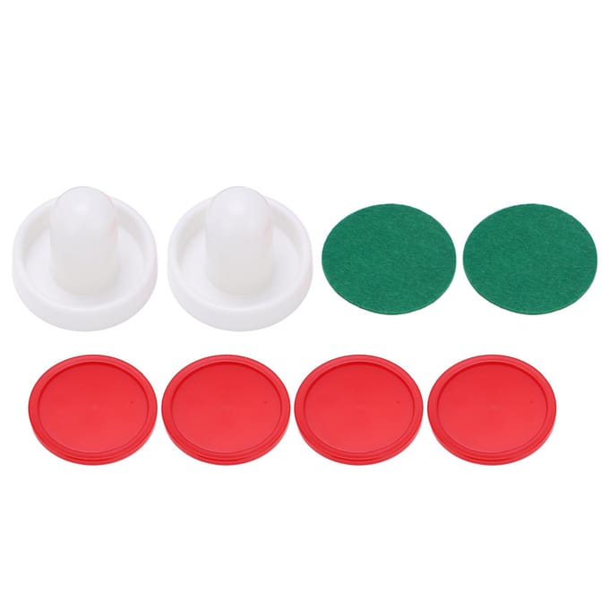 60mm Tafelhockey Pushers Set Ergonomisch Ontwerp Hockey Keepers Speltafels Accessoires red