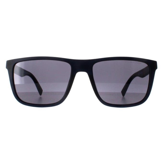 Tommy Hilfiger TH 2043 FLL IR mat blauw grijze zonnebril