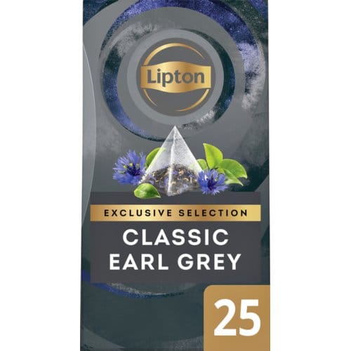Lipton - Exclusive selection thee earl grey - 25 Pyramide zakjes