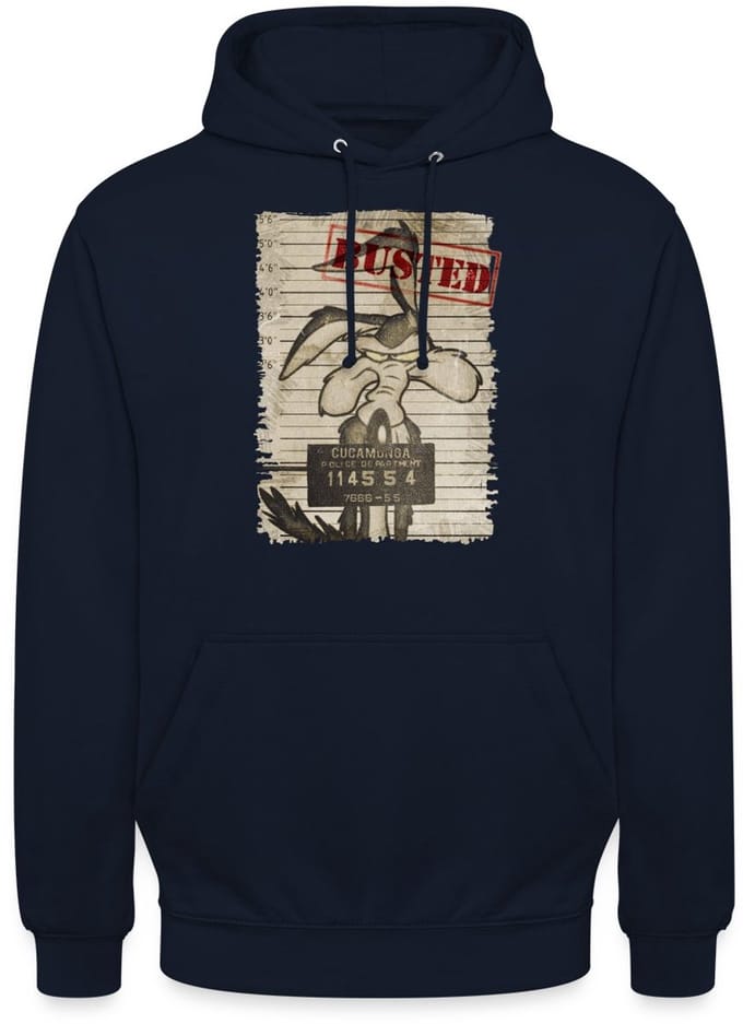 Looney Tunes Wile E. Coyote Busted Hoodie Unisex