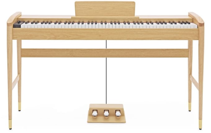 Keynote Contemporary Digitale Piano met Bluetooth, Licht Eiken