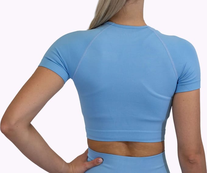 Fittastic Sportswear Shirt Sunny Blue (Beschikbaar in verschillende maten)