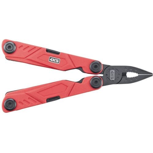 4K5 Tools MT 400 MultiTool Large 600.400A Multitool Met holster Rood, Zwart