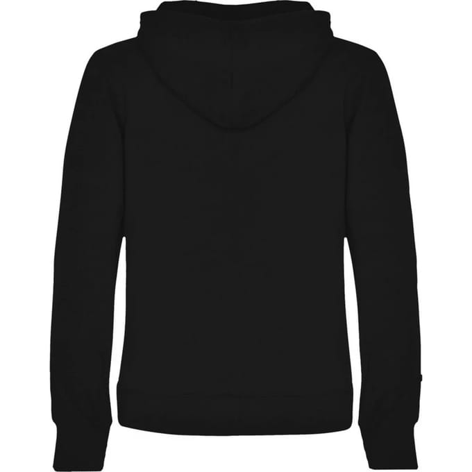 Roly Dames/Dames Urban Hooded Polycotton Sweatshirt (Zwart)