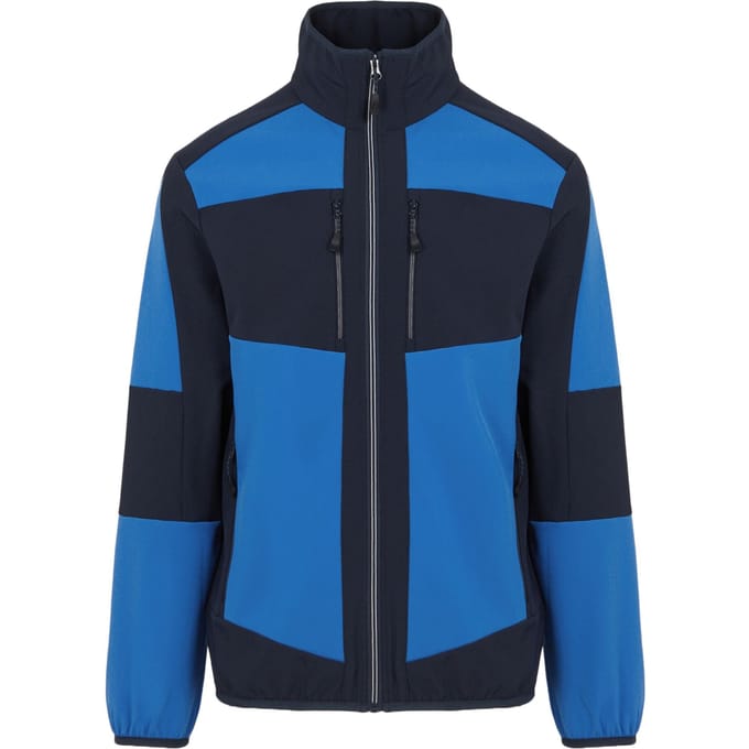 Regatta Heren E-Volve 2 Layer Soft Shell Jas (Sterk Blauw/Navy)
