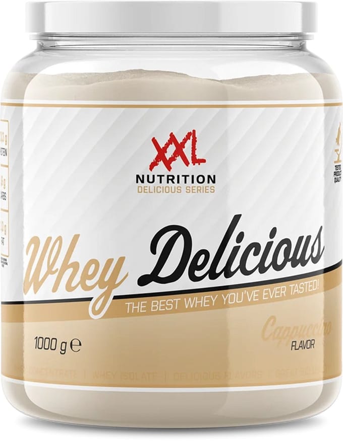 XXL Nutrition - Whey Delicious - Cappuccino - Eiwitpoeder - 1000 g