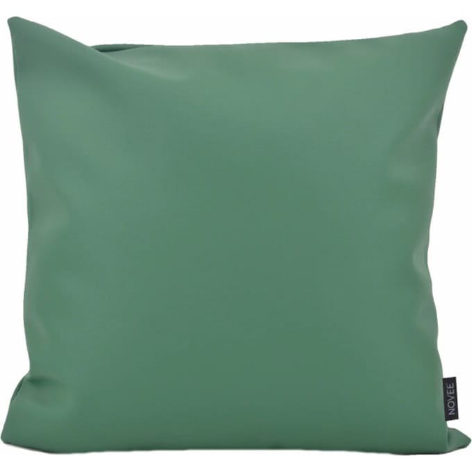 NOVÉE Sierkussen jax green outdoor | 45 x 45 cm | pu leder
