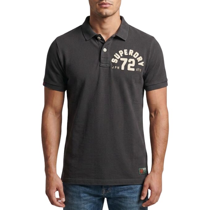 Superdry Vintage Athletic Polo Heren - Maat XL