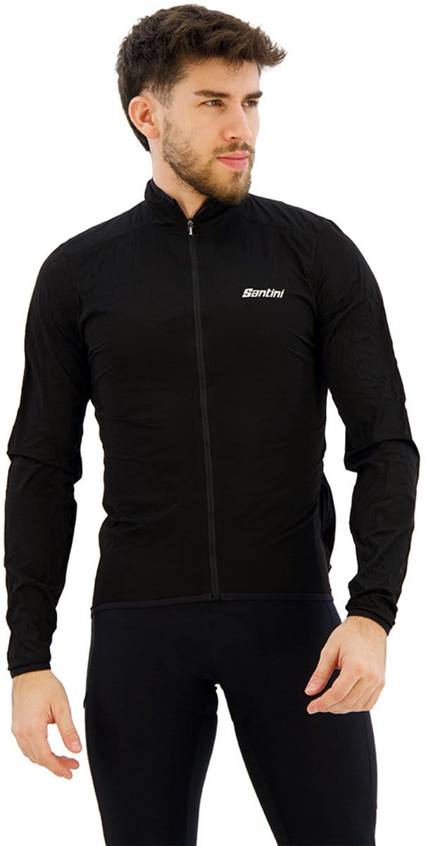 Santini Guard Nimbus Jas Zwart 2XL Man