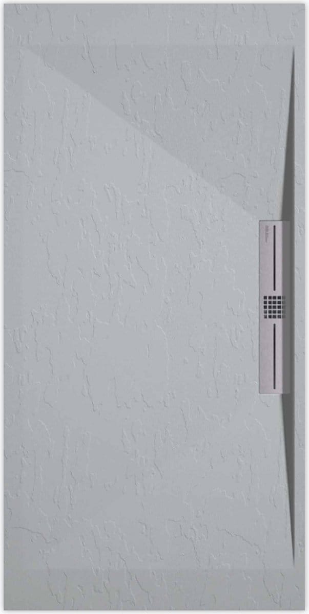 Sanifun douchebak Stone Side Gray 7035 Slate 1000 x 700 S