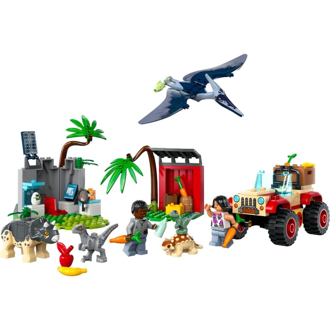 LEGO 76963 Jurassic World Reddingscentrum voor babydinosaurussen Dinosaurus speelgoed