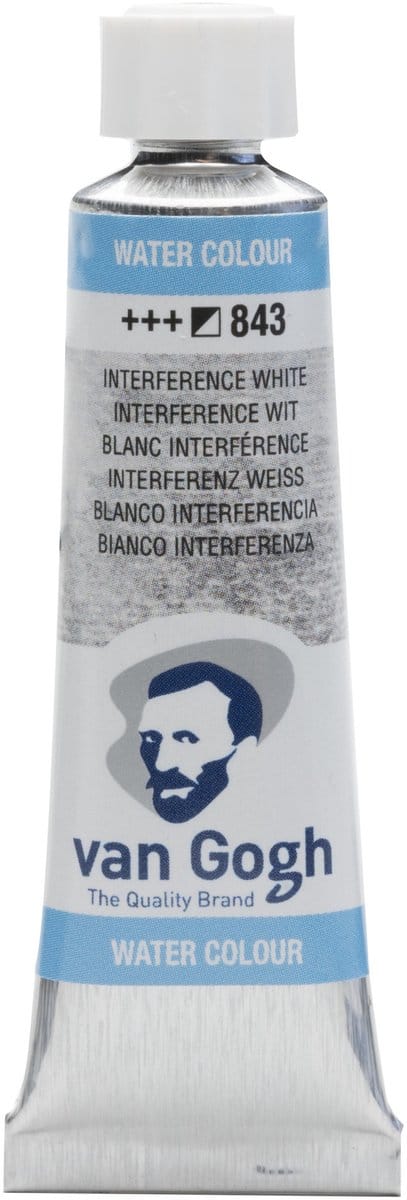 Van Gogh Aquarelverf Tube - 10 ml 843 Interference Wit