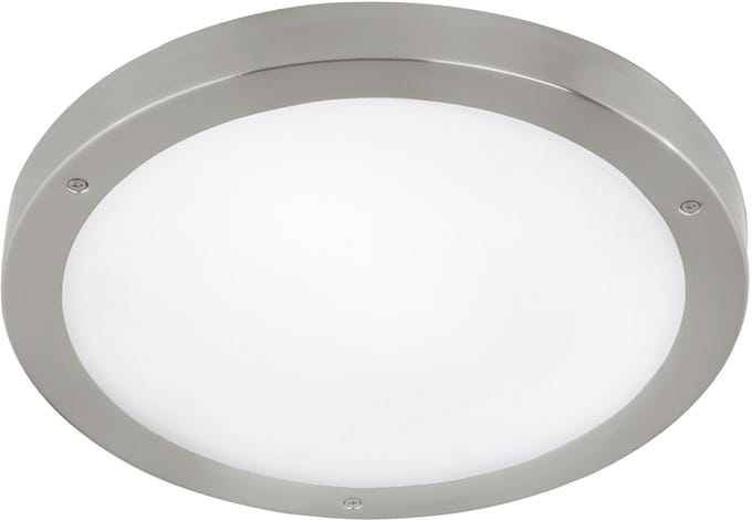 EGLO Vento 1 - Buitenverlichting - Wand/Plafondlamp - 3 Lichts - LED - RVS - Wit