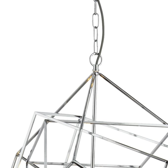 Searchlight Hanglamp Cube met kooikap