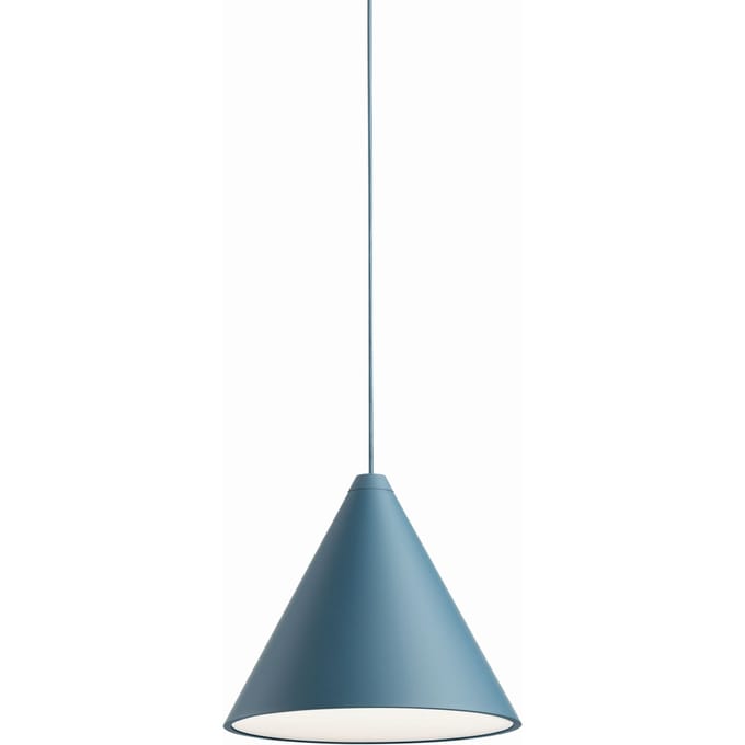 Flos String Light Cone touch dim Hanglamp - blue - Rosette - 12 m
