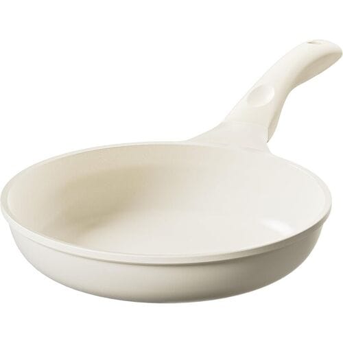 Redchef Starlight Serie 24 cm Keramische Koekenpan, Witte Buitenkant & Binnenkant