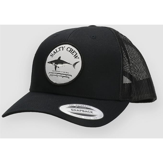 Salty Crew Bruce Retro Trucker Cap zwart
