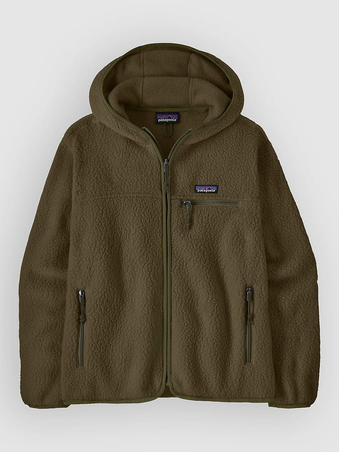 Patagonia Retro Pile Hoodie groen