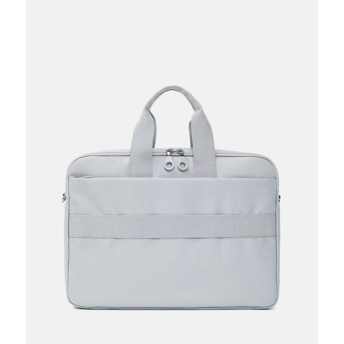 MANDARINA DUCK business tas met laptopvak MD20 Briefcase Pearl Lichtgrijs