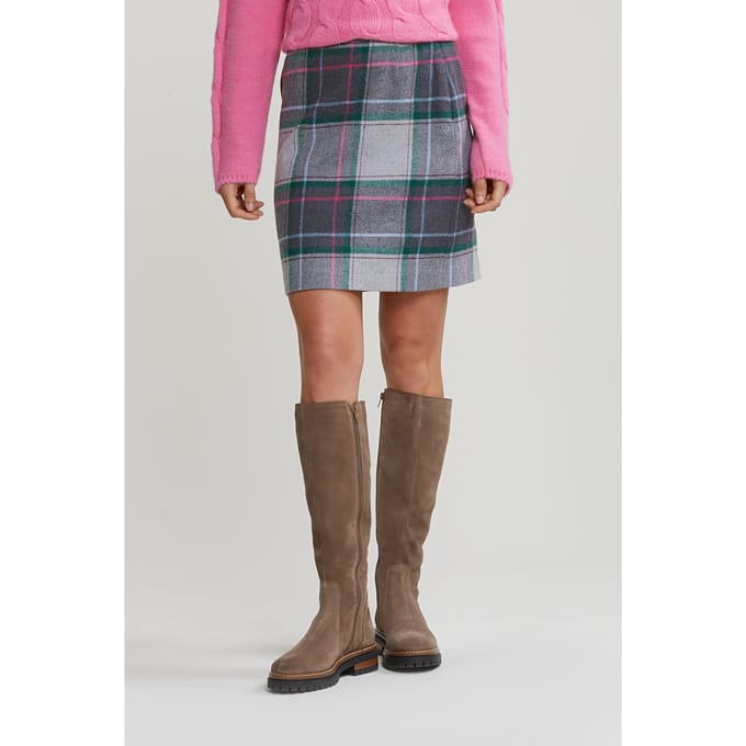 River Woods Multi Checked A-line Skirt Taglia: 36 | Minigonne Outlet | Donna