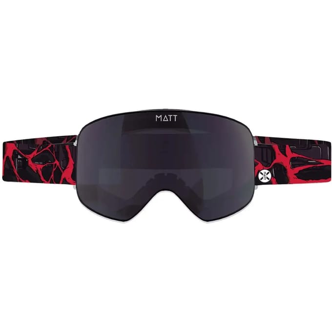 MATT skibril Ski Collectie Scale - Red - Rood