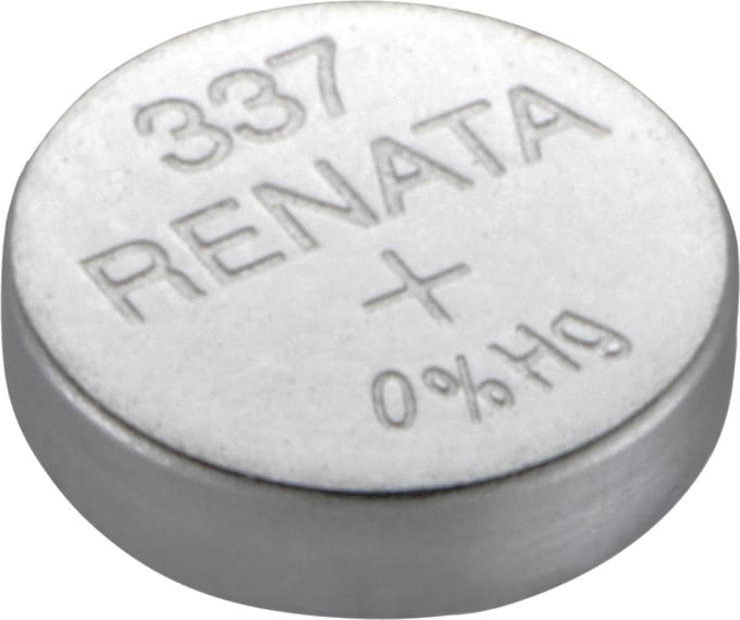 Renata 337 / SR416SW zilveroxide knoopcel horlogebatterij - 1 stuks