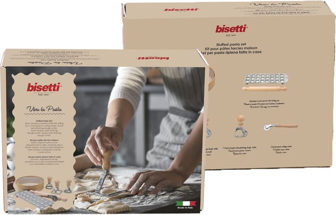 Bisetti Pastaset Ravioli Hout 7-Delig