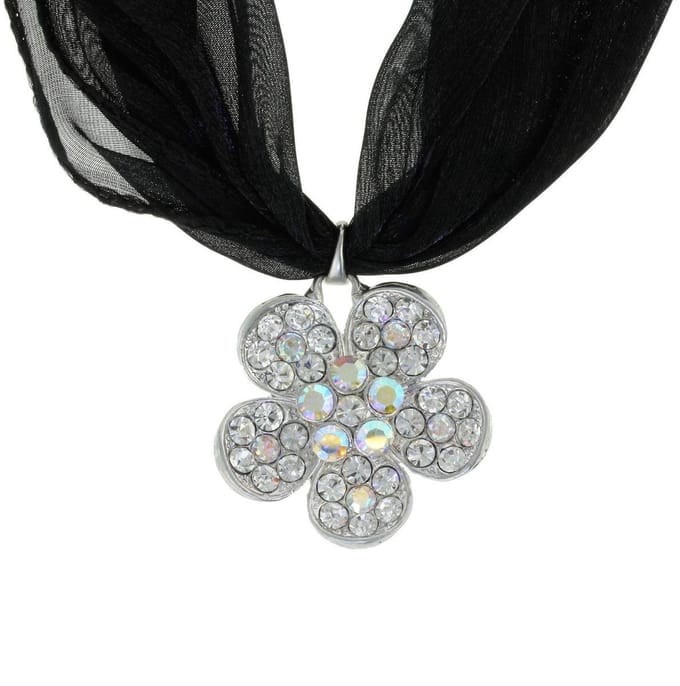 Behave - Ketting met bloemenhanger - Elegant chique avondstijl