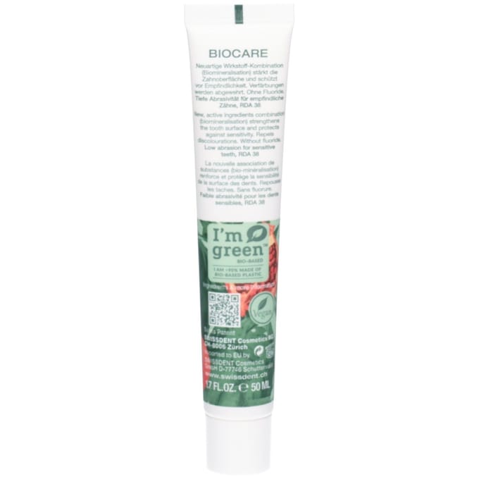 Swissdent - Biocare Whitening Toothpaste Regenerating and whitening toothpaste - 50ml