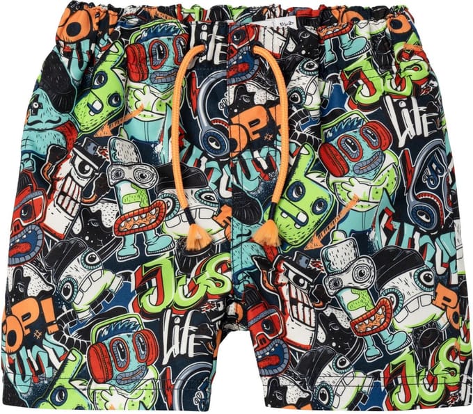 NAME IT NMMZATOON SWIM SHORTS Jongens Zwembroek - Maat 104