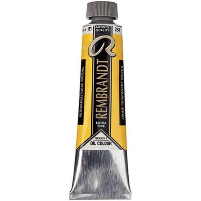 Rembrandt Olieverf Tube 40 ml Permanentgeel Middel 284