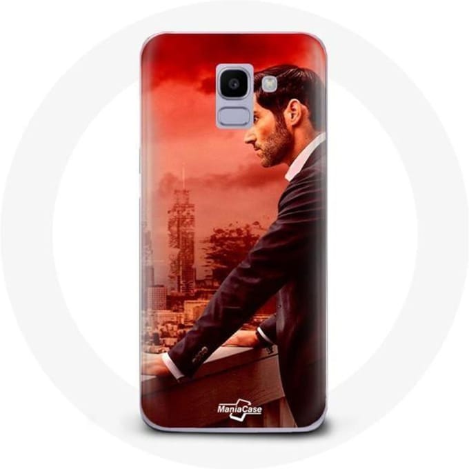 Coque pour Samsung Galaxy A6 2018 Lucifer Morningstar Saison 5 Série