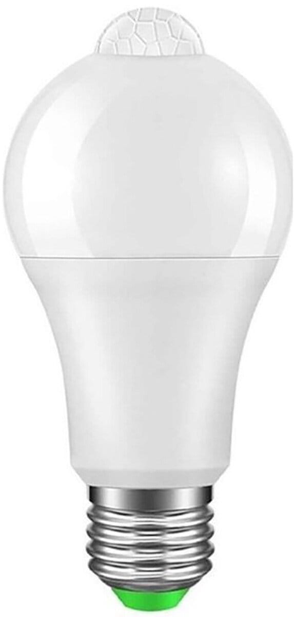 LED Lamp met Bewegingssensor - Kingtron Linido - A60 - E27 Fitting - 9W - Warm Wit 3000K