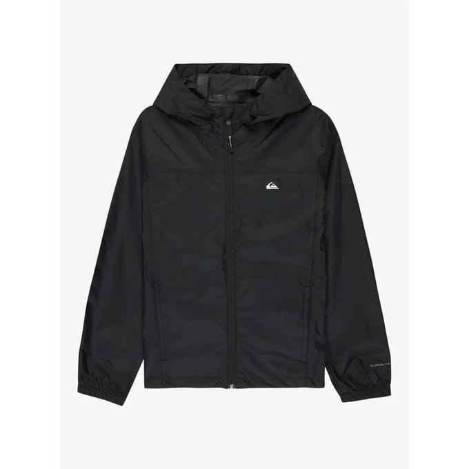 Quiksilver Overcast 3k Tape Regenjas Zwart 16 Years Jongen