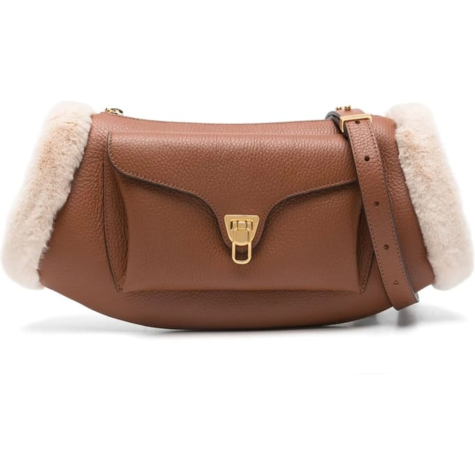 Coccinelle Beat Arctic Handbag Grained Leat